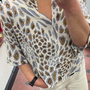 chemise léopard